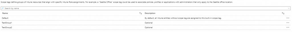 role assignment intune