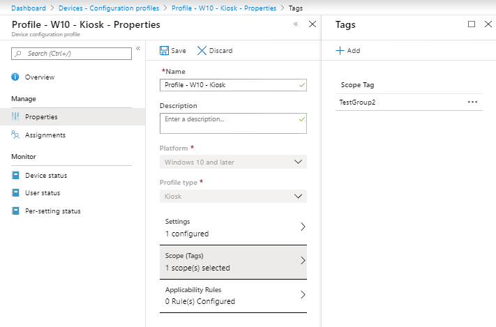 role assignment intune