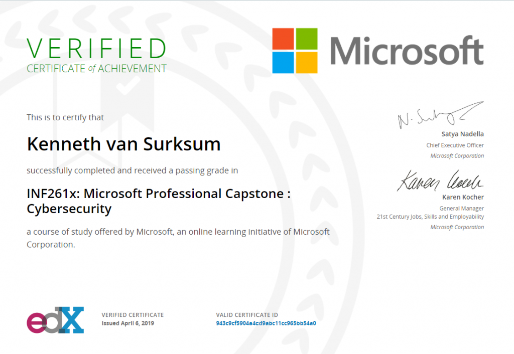 Completed the Microsoft 365 Certified Enterprise Administrator Expert