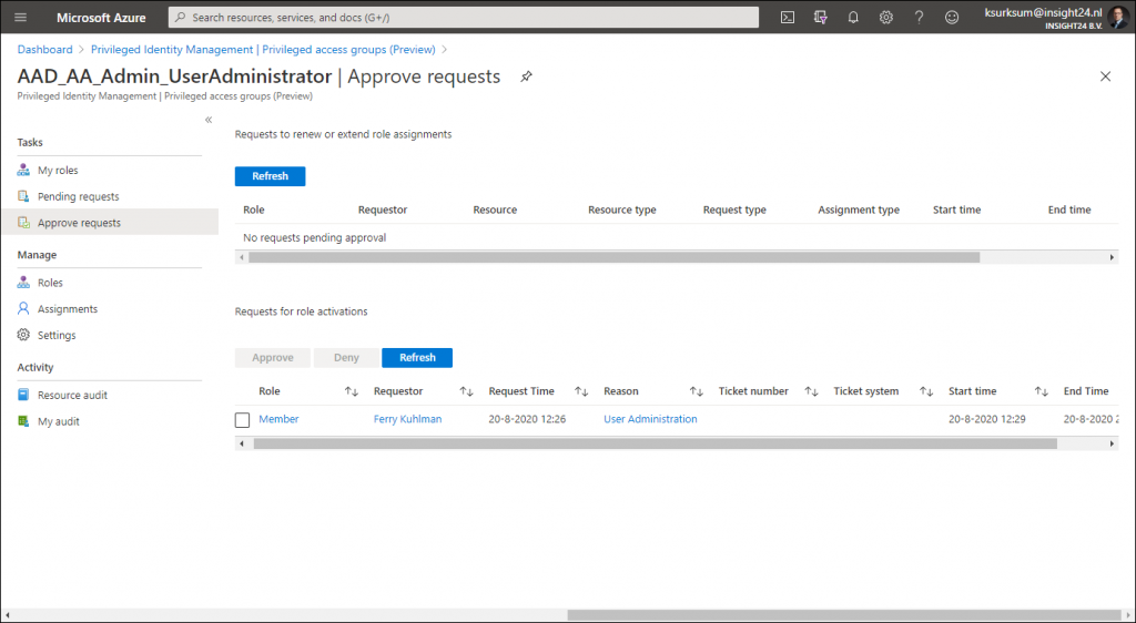 what is eligible assignment in azure