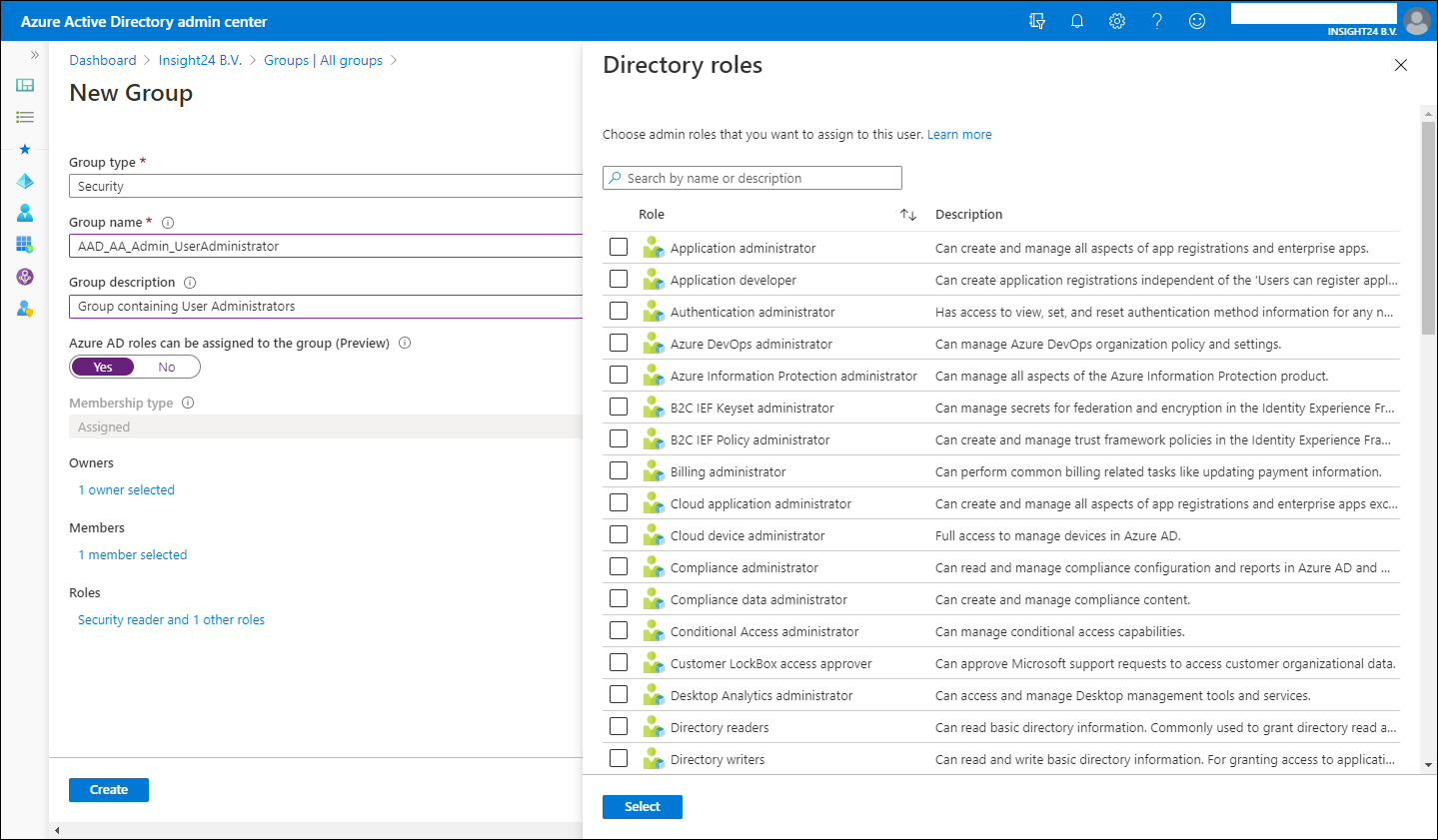 group assignment azure ad