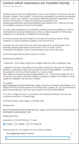 Browser restrictions and configuration when using Conditional Access on ...