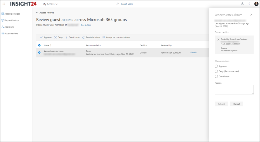 First look at Access Reviews for guests in all Teams and Microsoft 365 ...